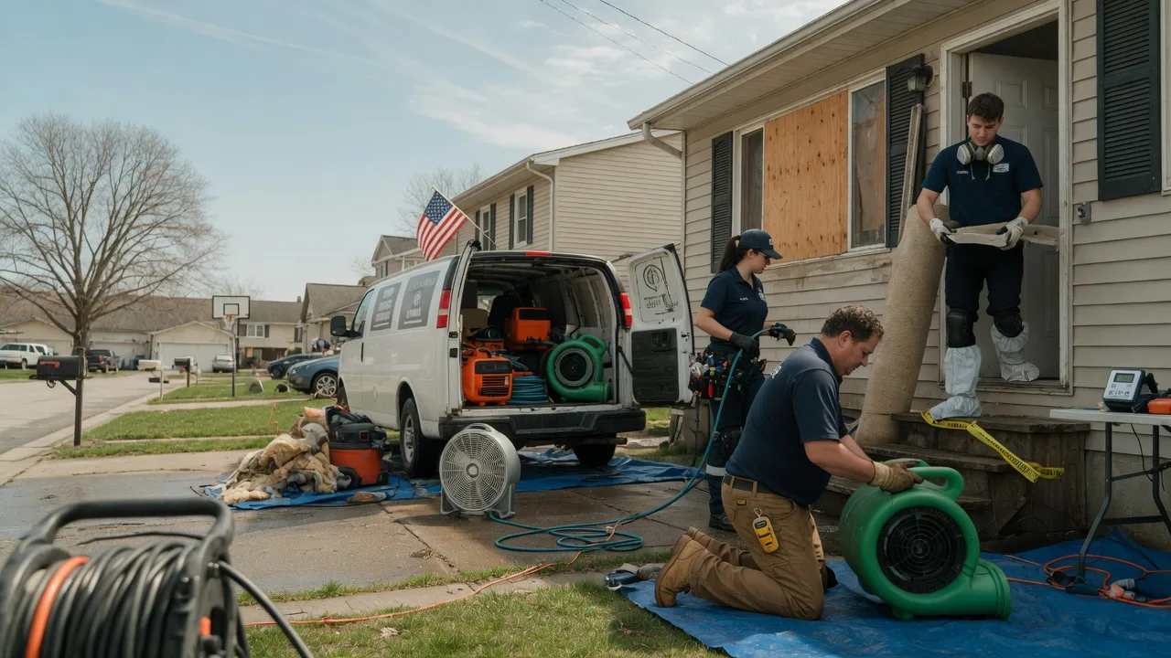 Water Damage Restoration in Loretto, PA near me